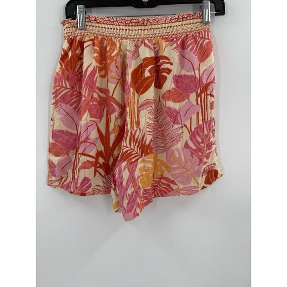 Haute Hippie  Women's Pink Multi Color Floral INDIA Made Shorts Size SMALL - Picture 7 of 12
